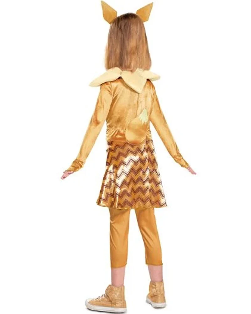 Pokemon Eevee Deluxe Girls Costume - Image 2
