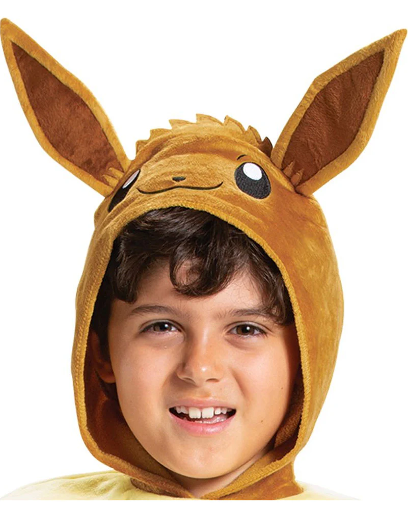 Pokemon Eevee Hooded Classic Jumpsuit Kids Costume - Image 5