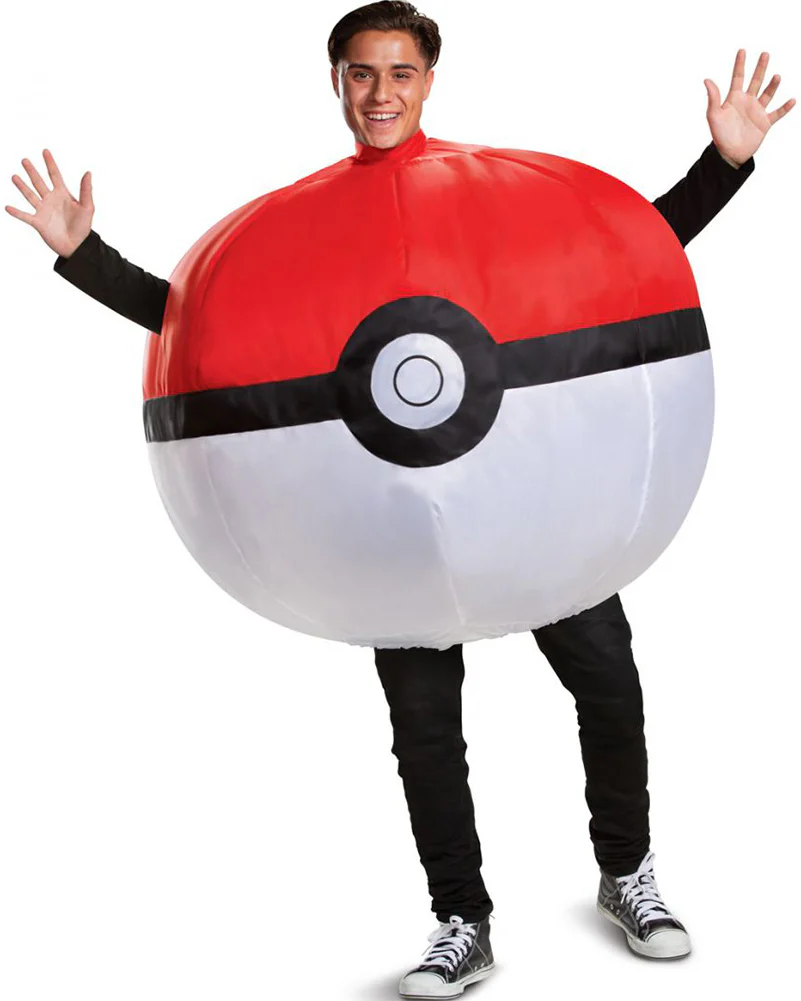 Pokemon Poke Ball Inflatable Adult Costume - Image 2