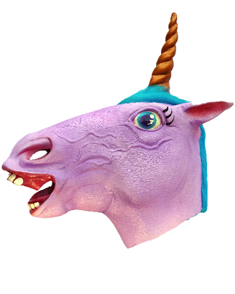 Pony Purple Unicorn Deluxe Mask - Image 2