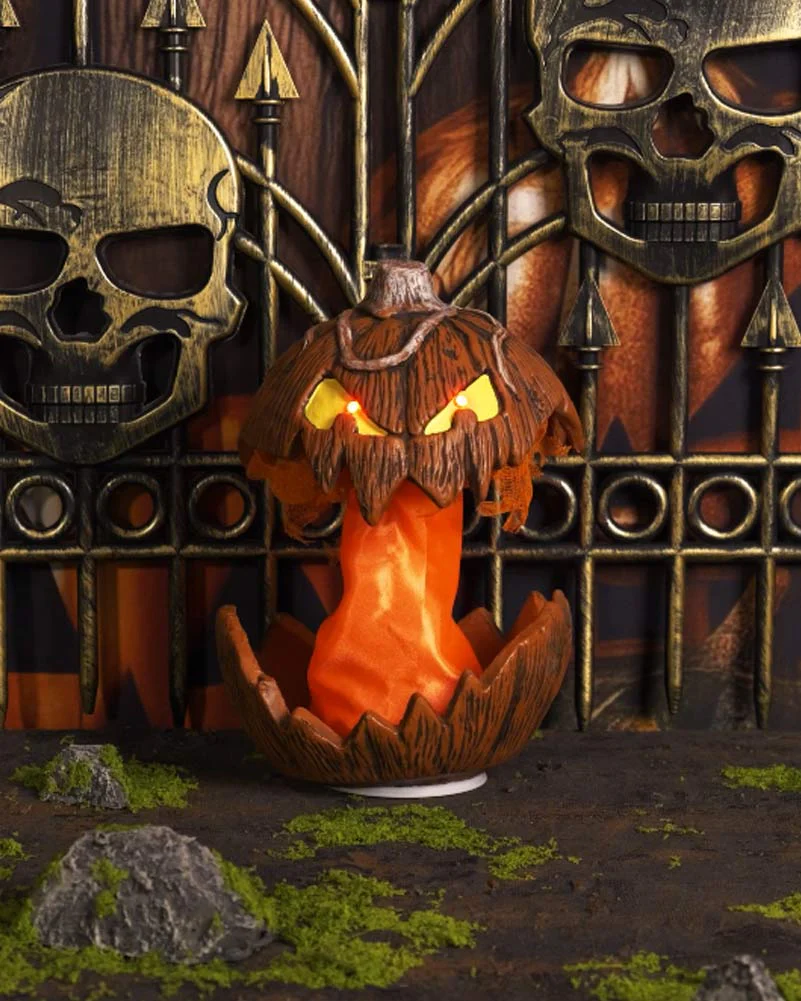 Pop Up Pumpkin Animated Decoration 28cm
