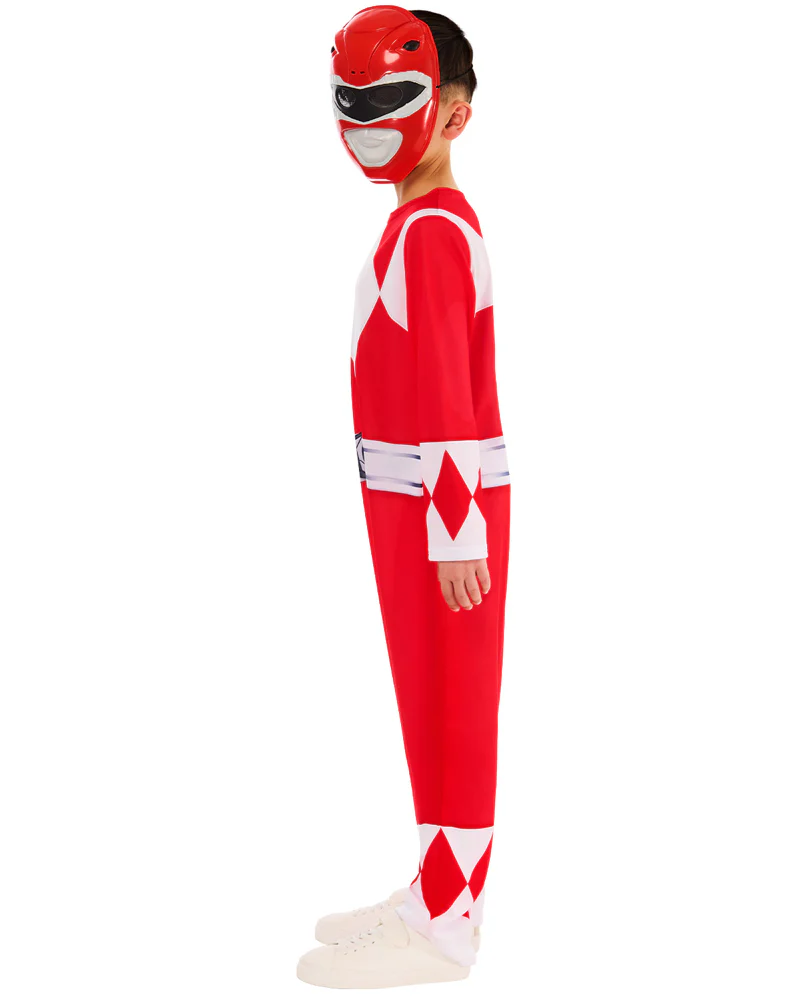 Power Rangers Red Boys Costume - Image 4