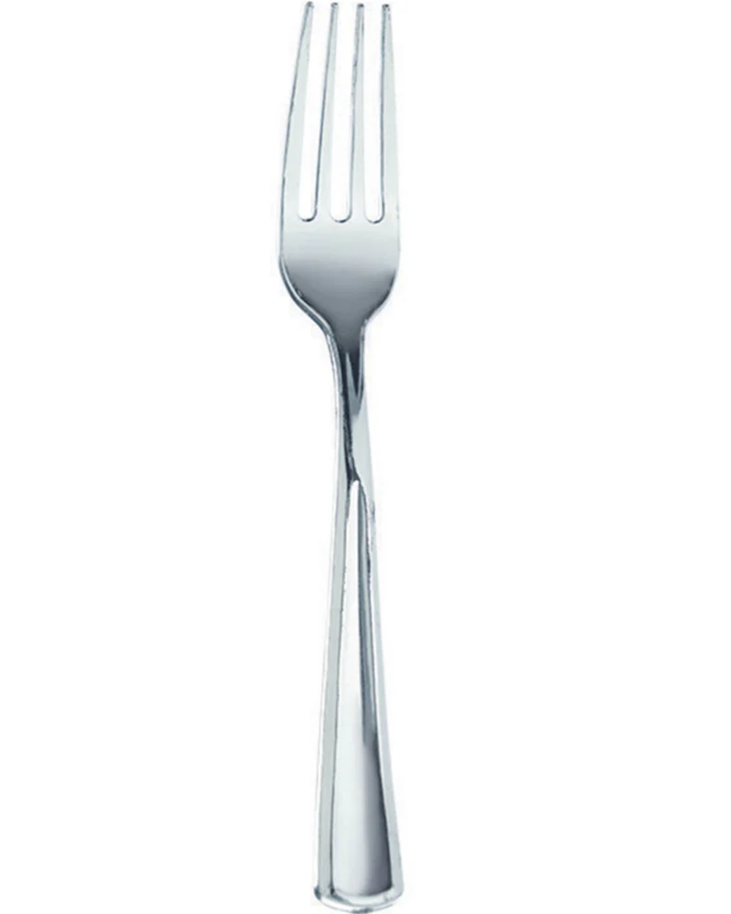 Premium Silver Forks Pack of 32 - Image 2