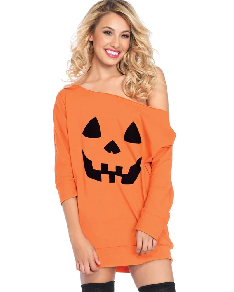 Pumpkin Dress Womens Costume - Image 2