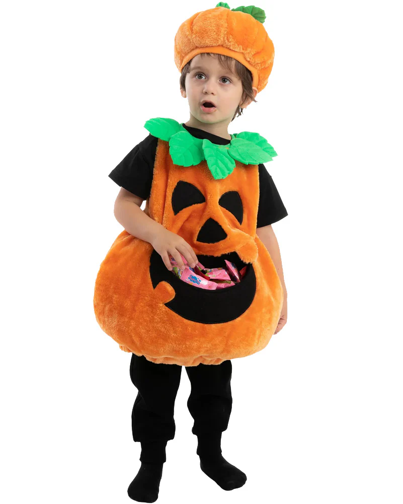 Pumpkin Feed Me Toddler Costume - Image 2