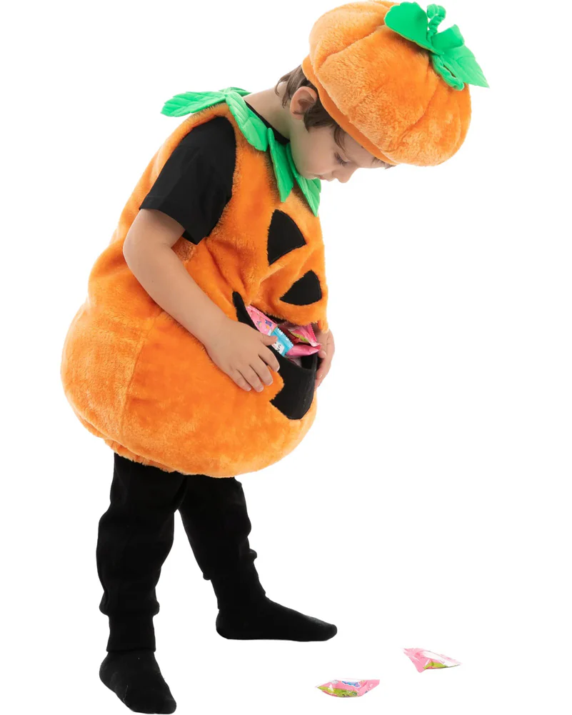 Pumpkin Feed Me Toddler Costume - Image 4