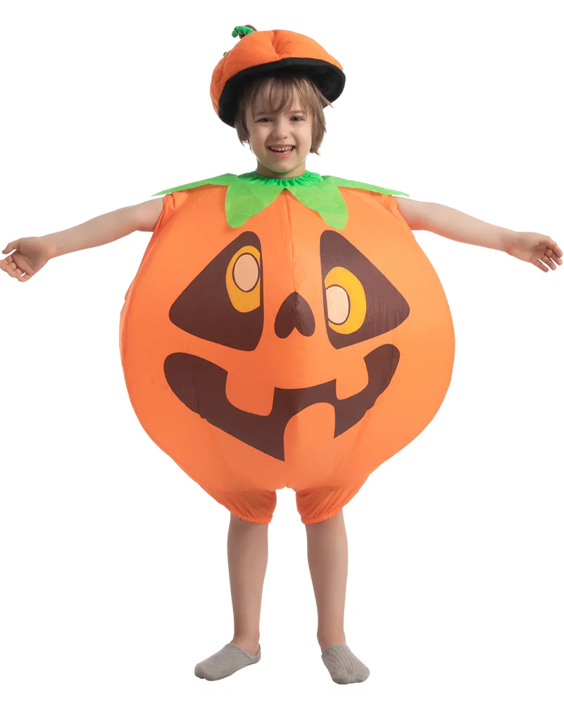 Pumpkin Inflatable Kids Costume - Image 6