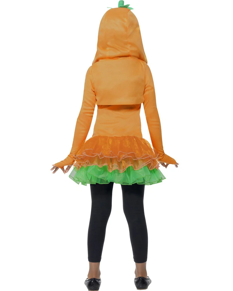 Pumpkin Tutu Dress Girls Costume - Image 3