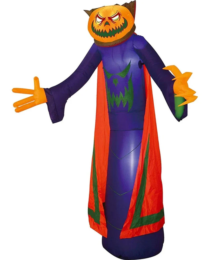 Pumpkin Wizard Lawn Inflatable 2.4m - Image 2