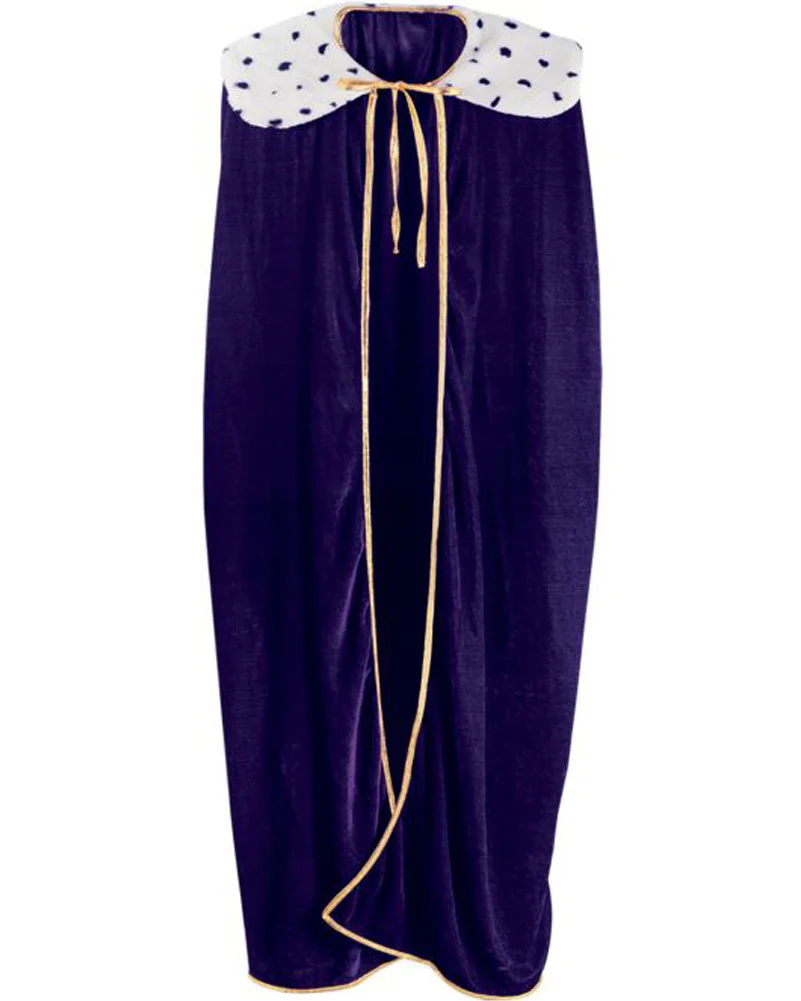 Purple King Queen Adult Robe - Image 2