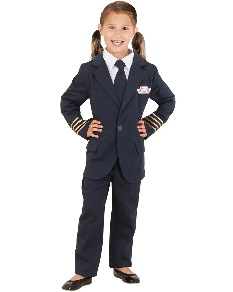 Qantas Pilot Kids Costume - Image 3