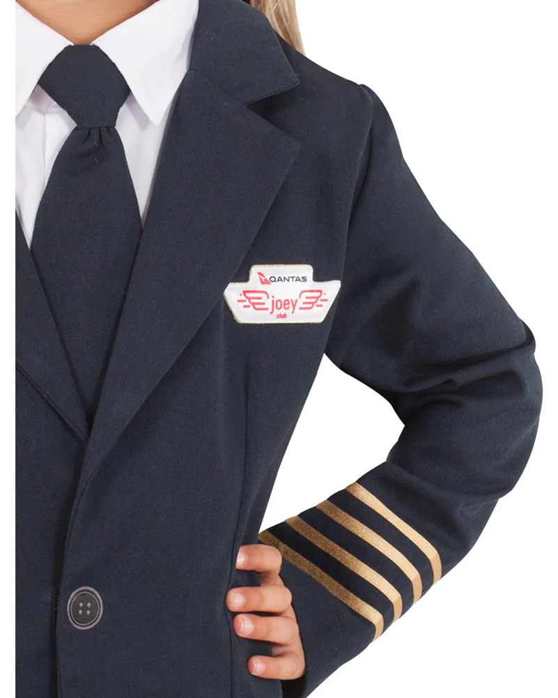 Qantas Pilot Kids Costume - Image 4