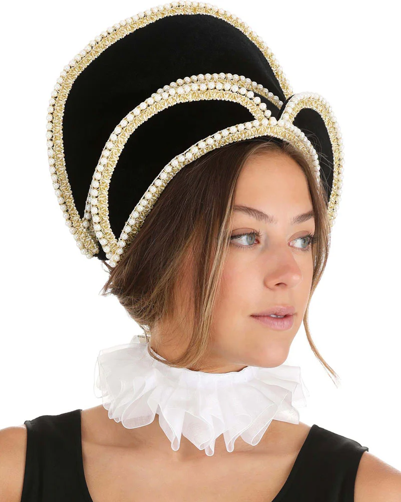 Queen Elizabeth I Headband and Collar Costume Deluxe Set - Image 2