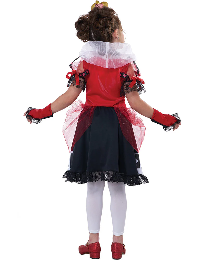 Queen Of Hearts Deluxe Girls Book Week Costume - Image 2