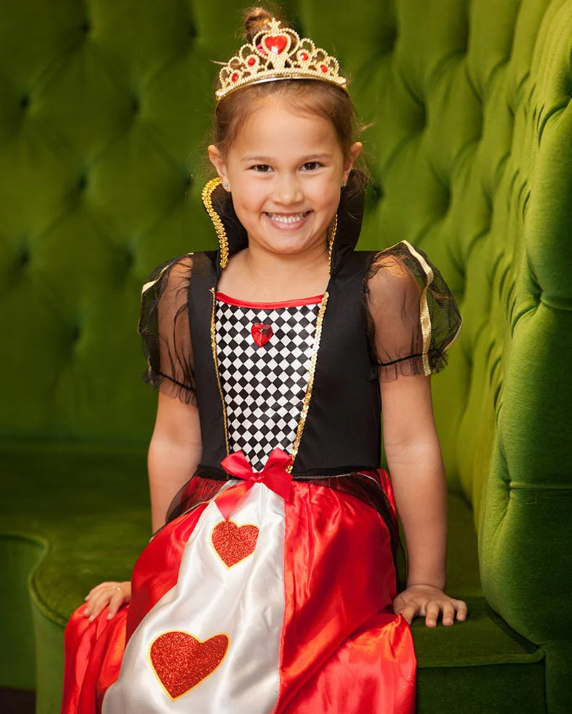 Queen of Hearts Girls Book Week Costume - Image 3