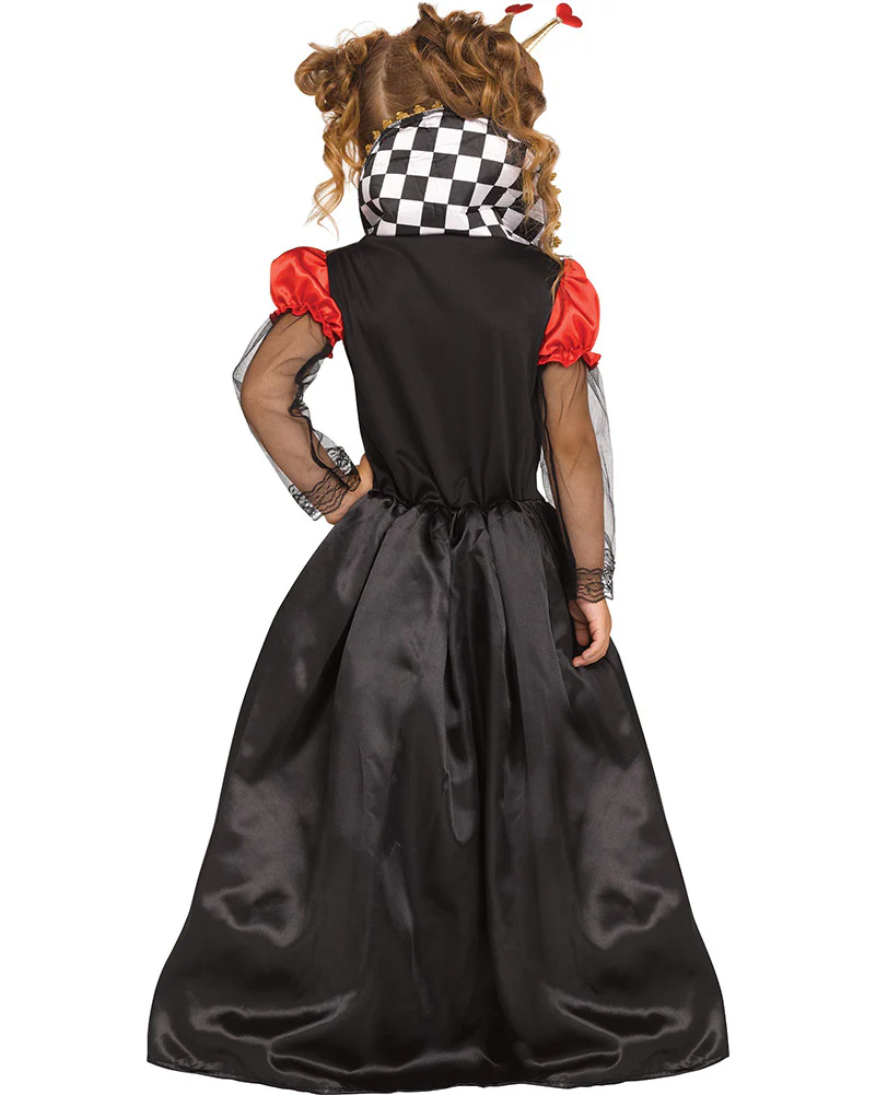 Queen of Hearts Girls Toddler Book Week Costume - Image 2