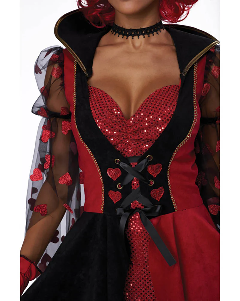 Queen of the Dark Hearts Womens Costume - Image 7