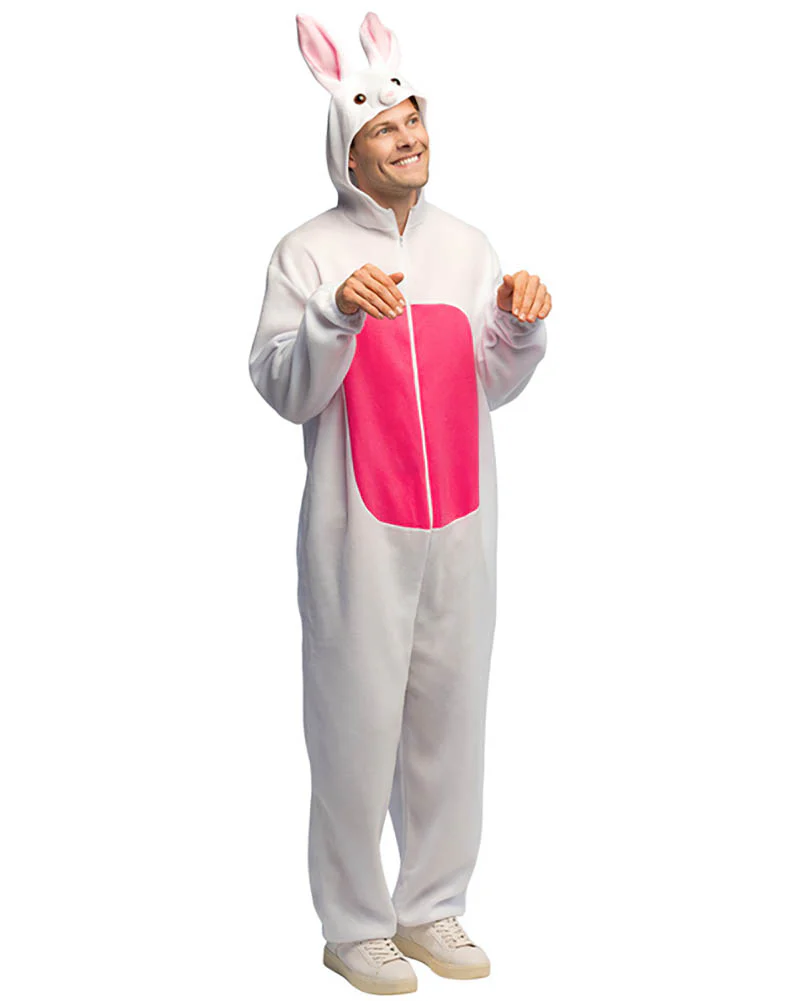 Rabbit Jumpsuit Adult Plus Size Costume - Image 2