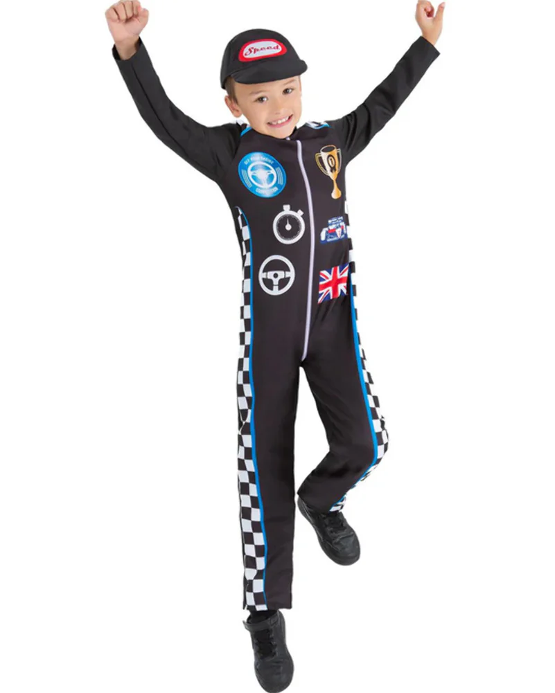 Racing Driver Boys Costume - Image 2