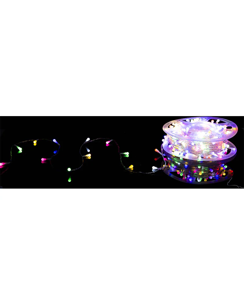 Rainbow Berry Lights 400 Piece LED Christmas Lights on Reel - Image 5