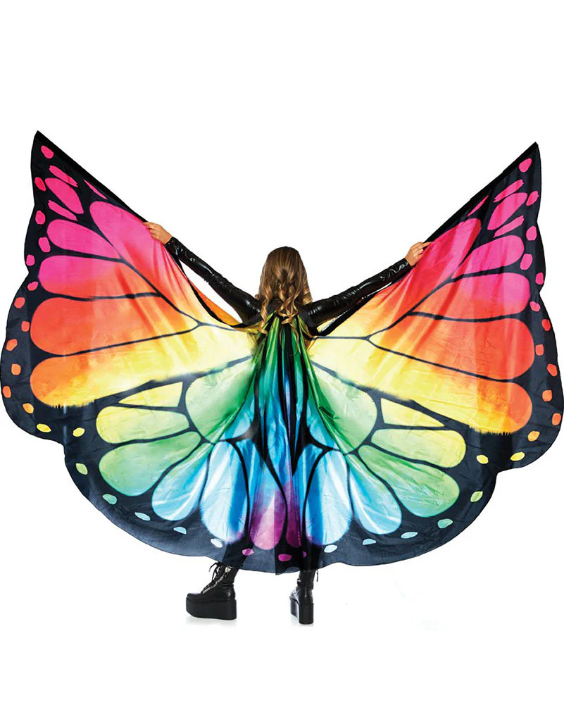 Rainbow Butterfly Festival Halter Wings - Image 2