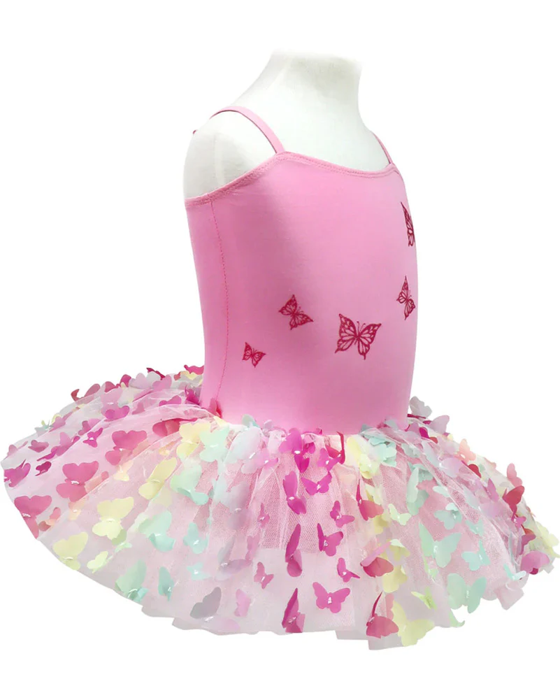 Rainbow Butterfly Tutu Dress Girls Costume - Image 2