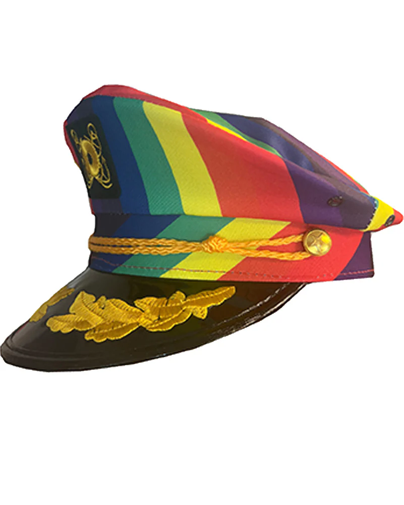 Rainbow Pride Sailor Hat - Image 2