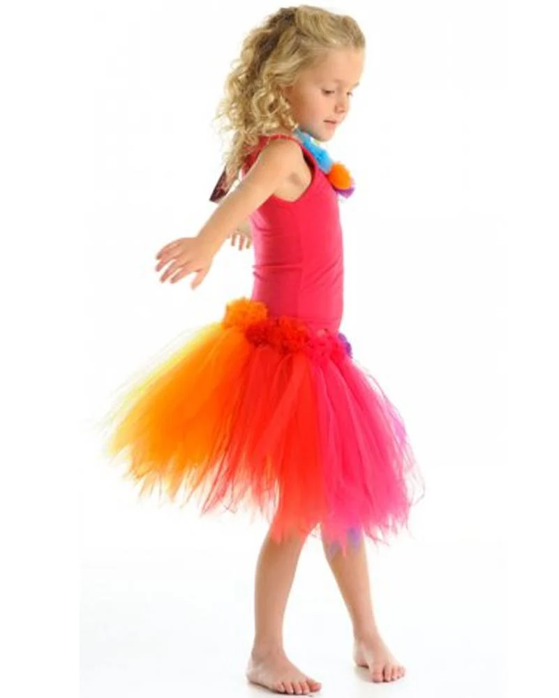 Sherbet Fairy Rainbow Kids Skirt - Image 2