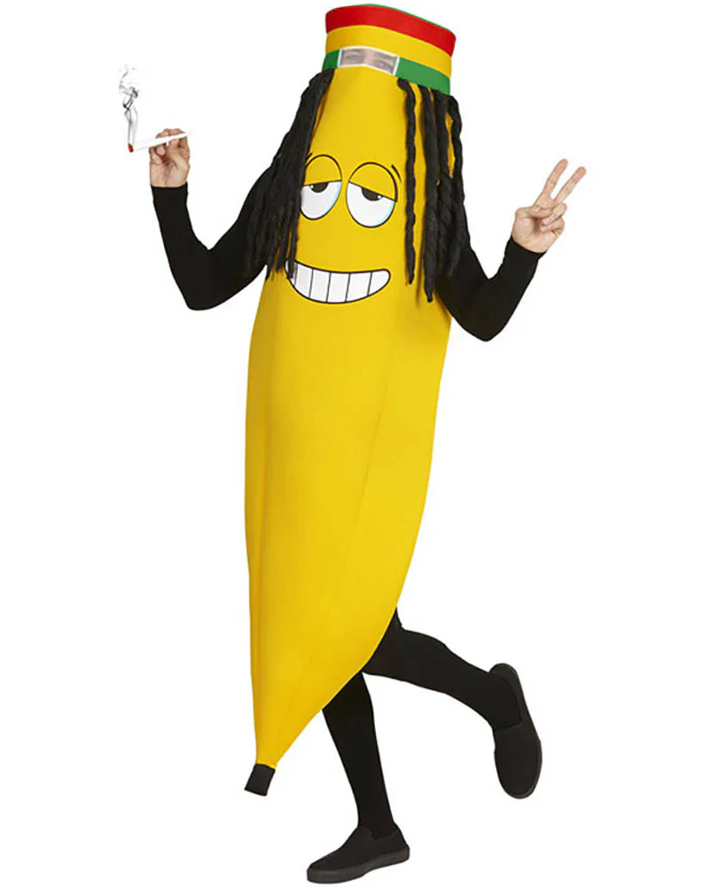 Rastafarian Banana Adult Costume - Image 3
