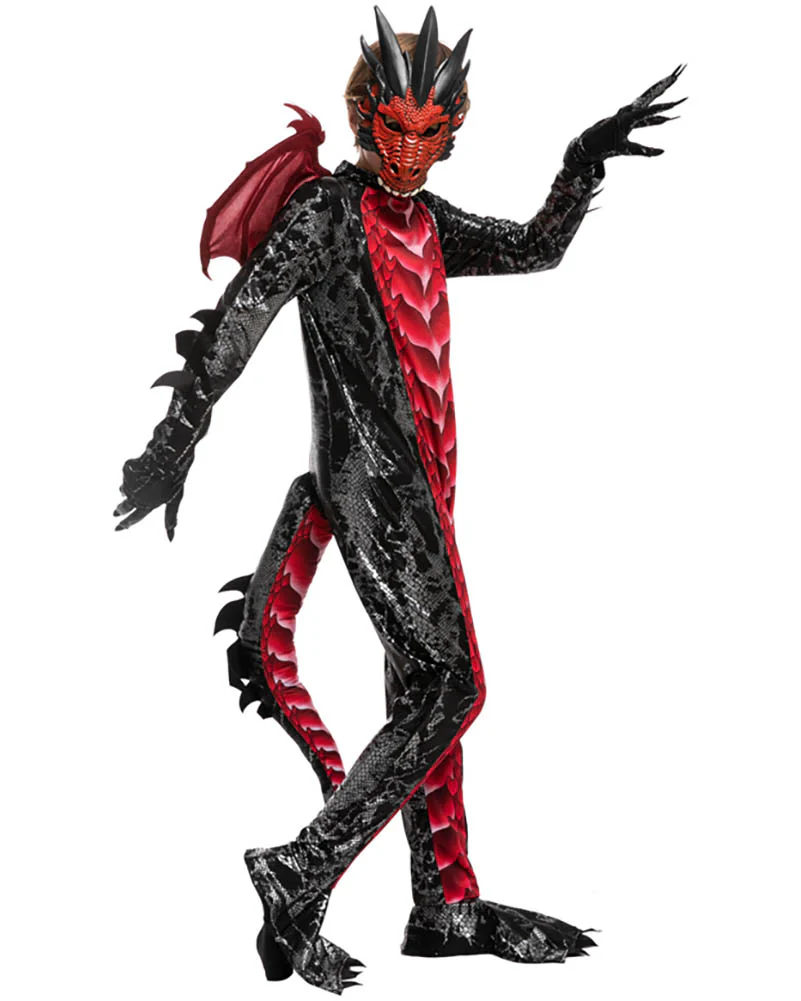 Red Dragon Boys Costume - Image 3