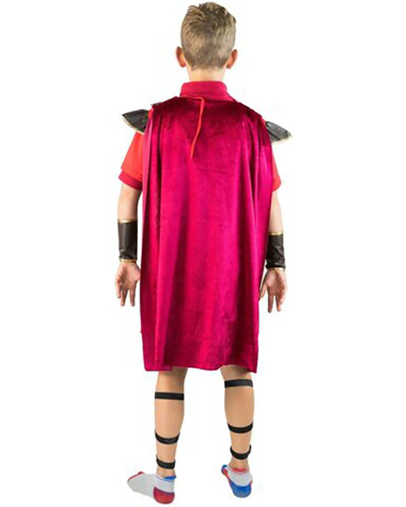Red Gladiator Kids Costume - Image 2