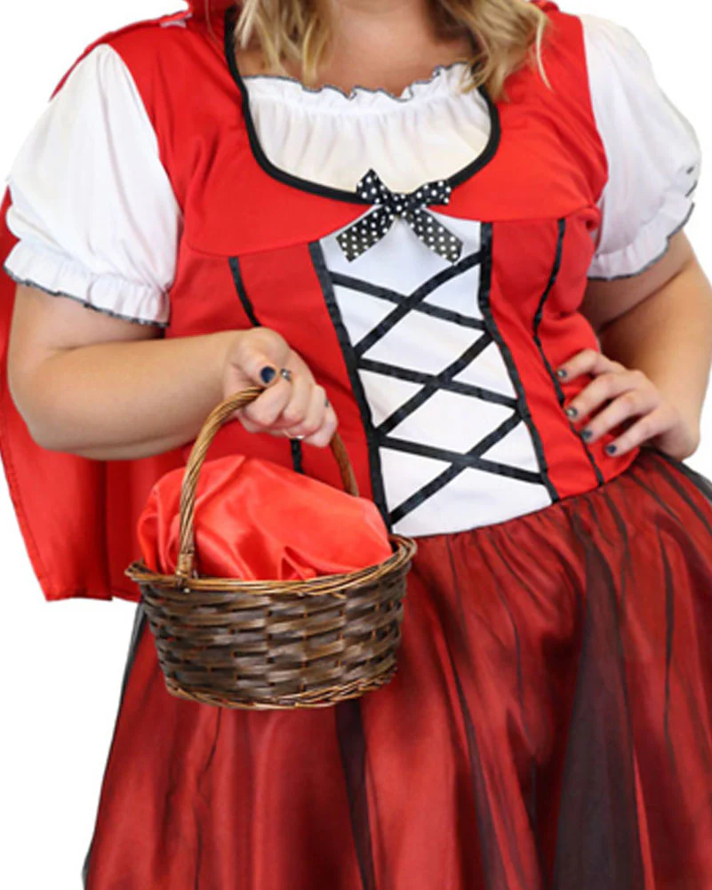 Red Hood Sweetie Womens Plus Size Book Week Costume - Image 2