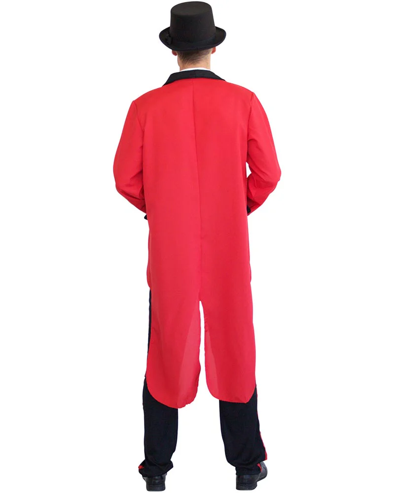 Red Ringmaster Mens Costume - Image 2