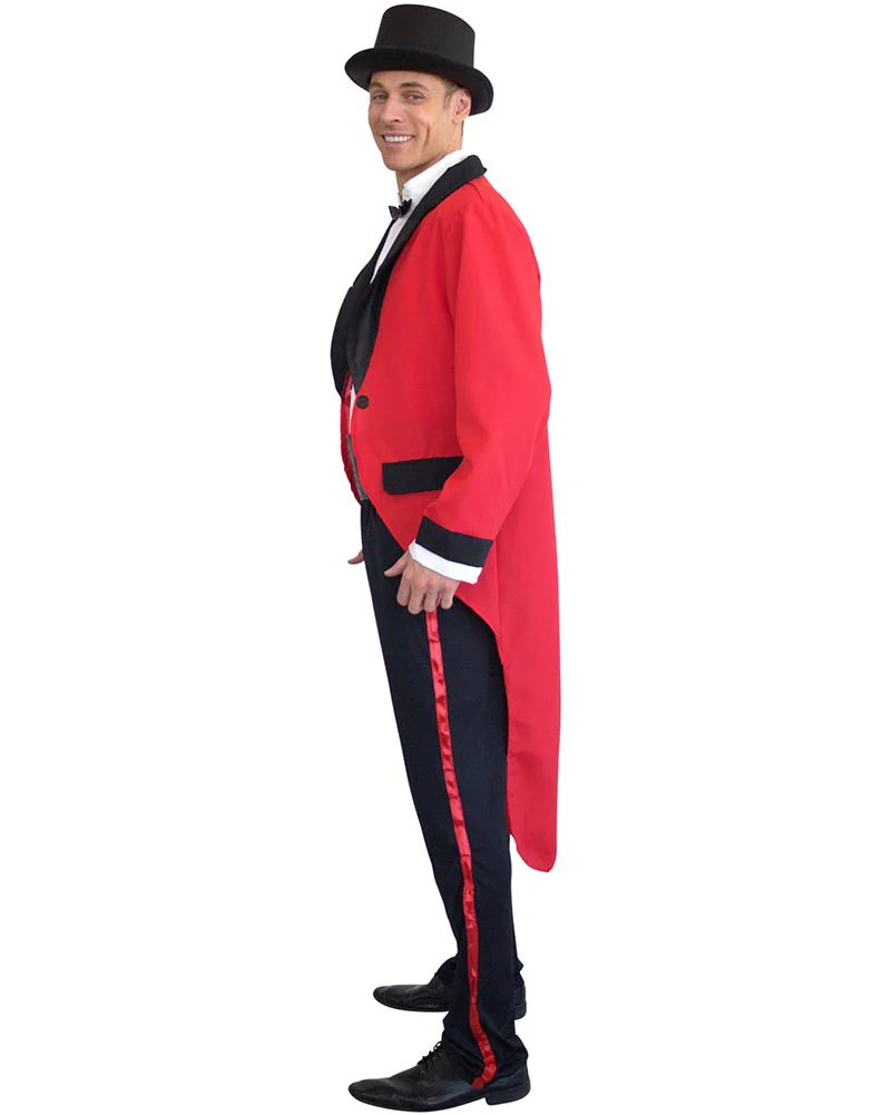 Red Ringmaster Mens Costume - Image 3