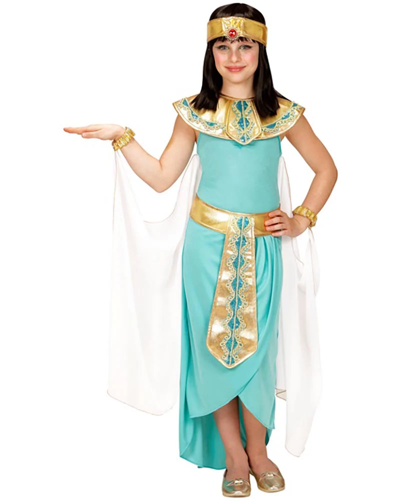 Regal Egyptian Queen Girls Costume
