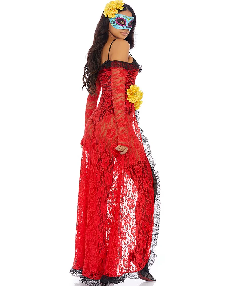 Reina De Muerte Womens Costume - Image 3
