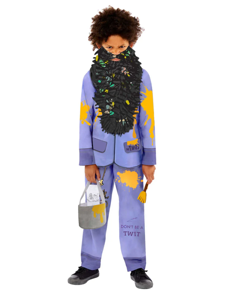 Roald Dahl The Twits Mr Twit Boys Book Week Costume