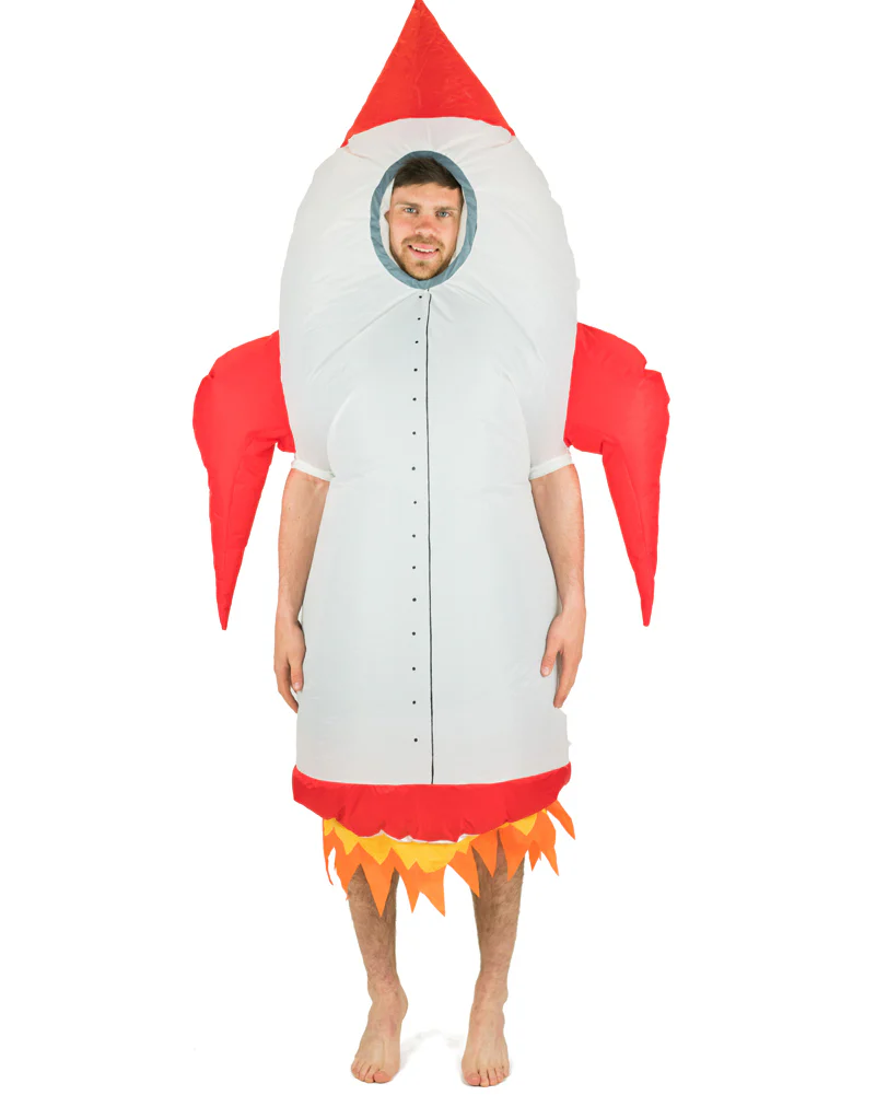 Rocket Inflatable Adult Costume - Image 2