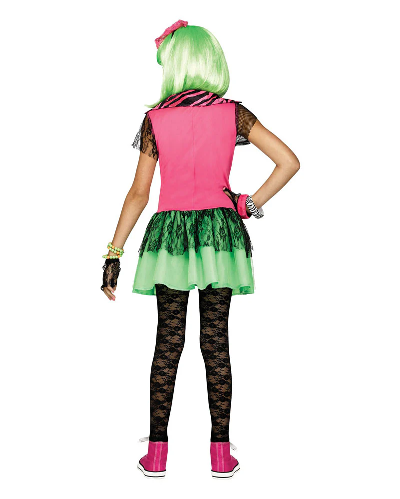 Rockin 80s Girls Costume - Image 2