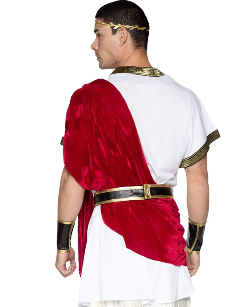 Roman Caesar Mens Costume - Image 4