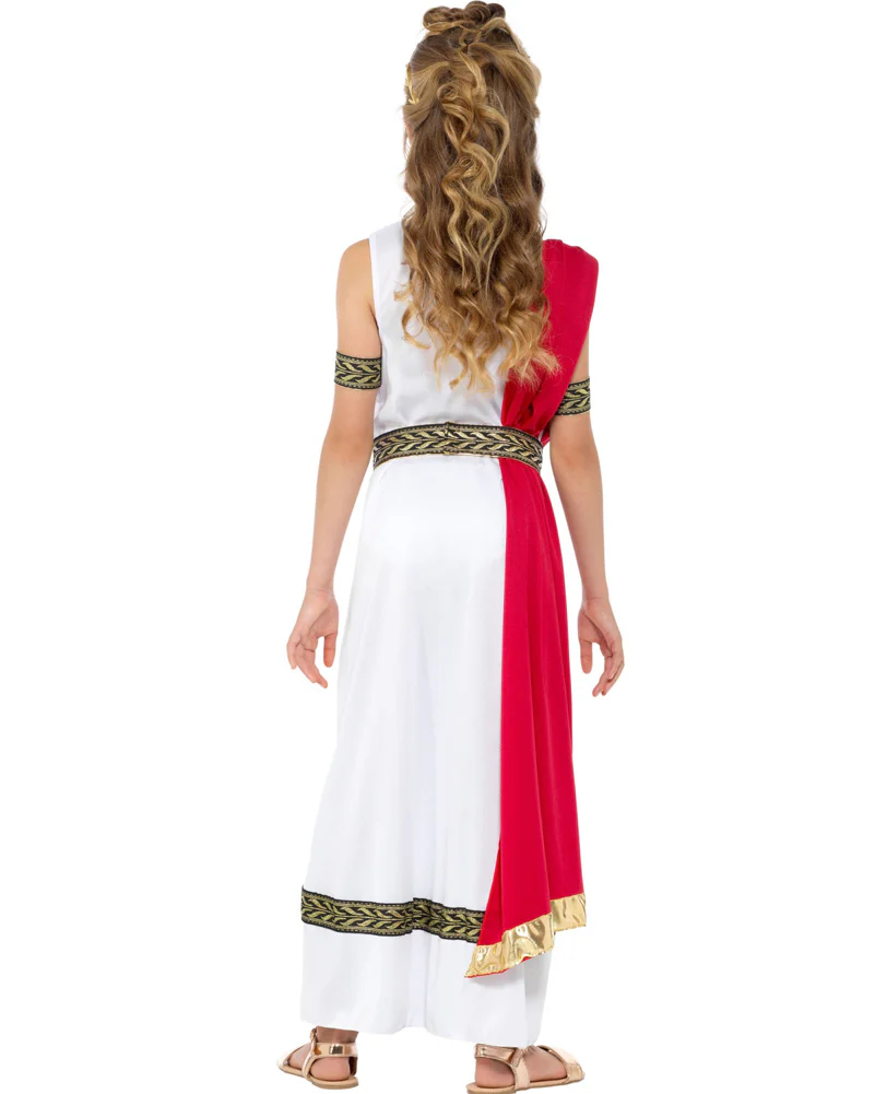 Roman Empress Deluxe Girls Costume - Image 3