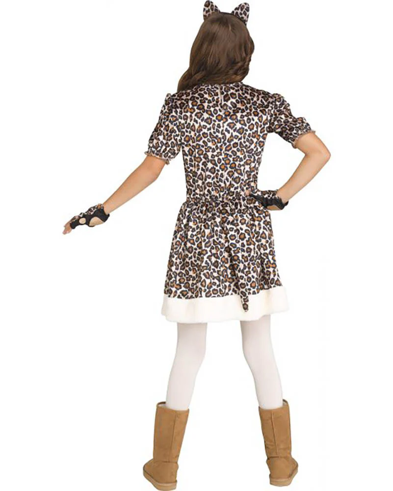 Rose Gold Leopard Girls Book Week Costume - Image 2