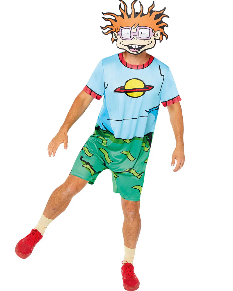 Rugrats Chuckie Mens Costume - Image 3