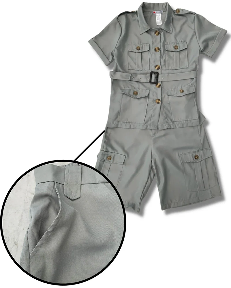 Safari Suit Deluxe Adult Book Week Costume - Image 12