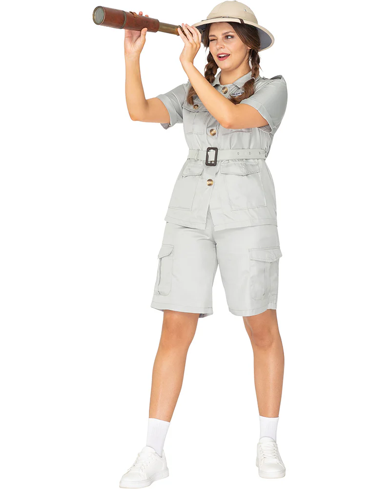 Safari Suit Deluxe Adult Book Week Costume - Image 7