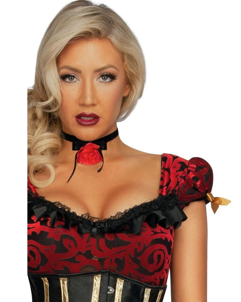 Saloon Girl Premium Womens Costume - Image 3
