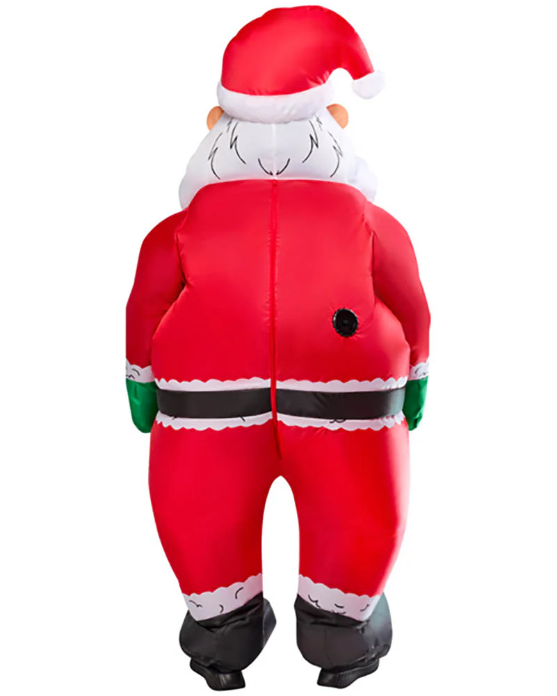 Santa Inflatable Adult Costume - Image 3