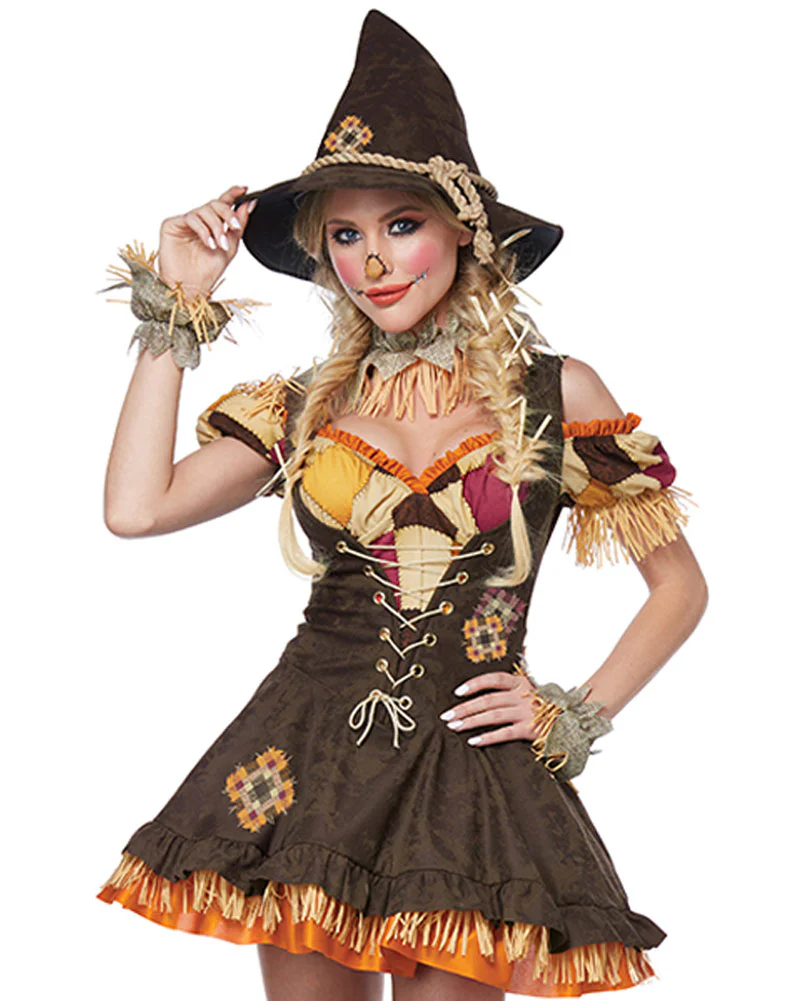Sassy Scarecrow Womens Costume - Image 2