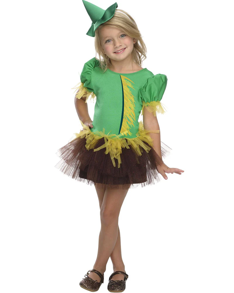 The Wizard of Oz Scarecrow Tutu Girls Book Week Costume