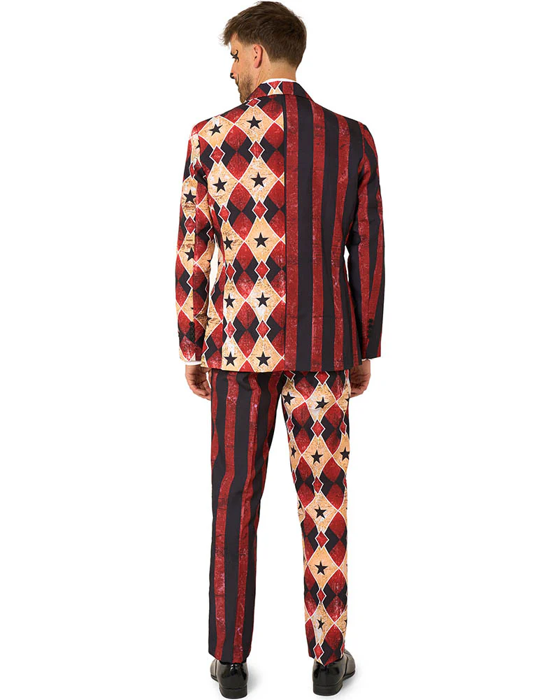 Scary Clown Red Mens Suitmeister - Image 2